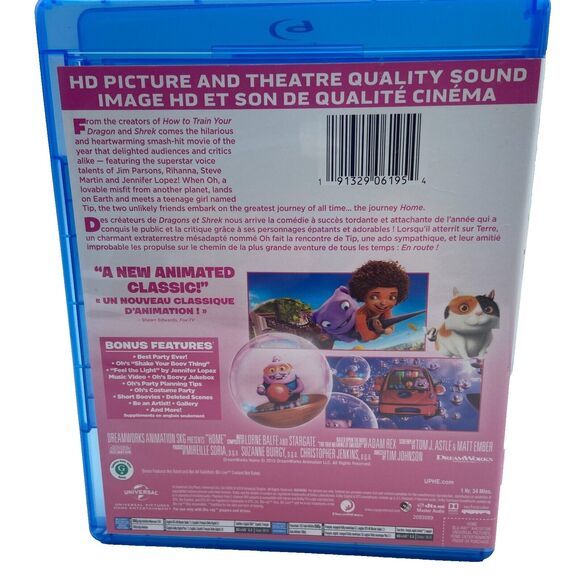 Home [Blu-ray] (Bilingual) Dreamworks - Picture 2 of 4